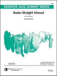 Basie-Straight Ahead Jazz Ensemble sheet music cover Thumbnail